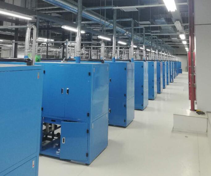 纳米城纳维新厂房装修工程设备机电安装部分调试完成